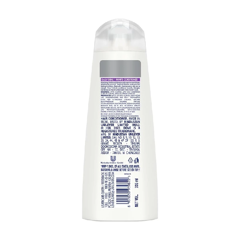 Dove Daily Shine Conditioner For All Hair Type, 335 ml-2.webp